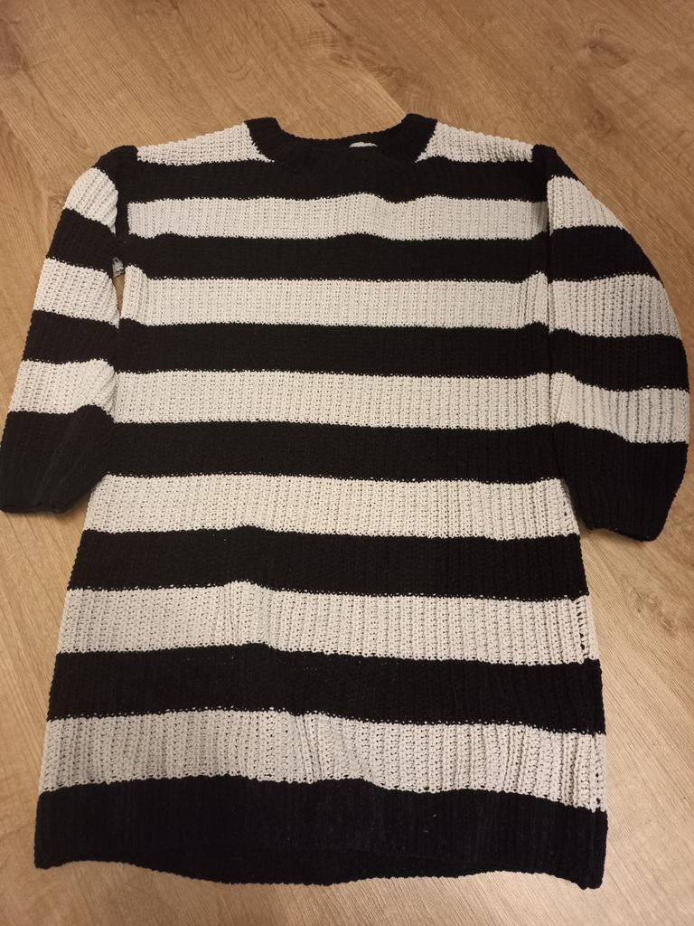 Gestreepte jurk/trui H&M maat 134/140, Ophalen of Verzenden, H&M, Meisje, Jurk of Rok