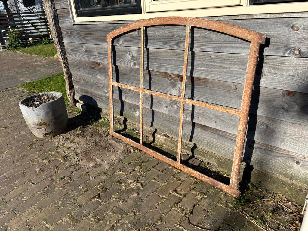 Stalraam groot, Gebruikt, Raamkozijn, Metaal, 75 tot 150 cm