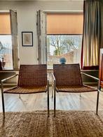 Martin Visser stoelen SZ01(2x), Ophalen, Gebruikt, Riet of Rotan, Twee