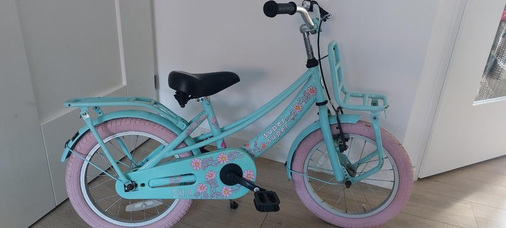 Leuke meidenfiets 16 inch, Ophalen, Gebruikt, 16 tot 20 inch