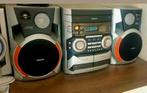 Philips Radio Cd - double Cassette & 2boxen80 watt, Ophalen, Philips, Gebruikt, MP3-aansluiting