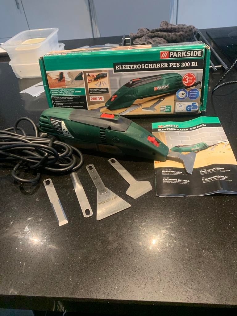 Parkside Elektroschaber PES 200 B1, Ophalen of Verzenden, Gebruikt