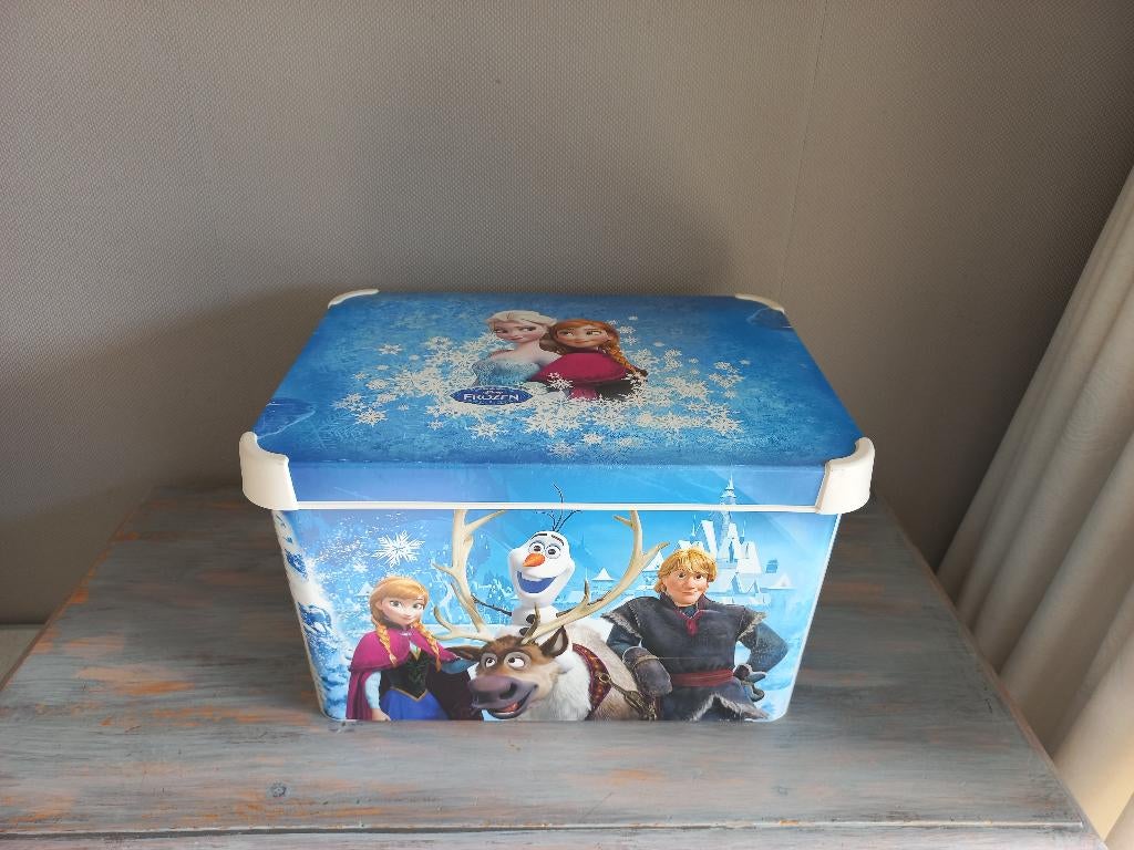 Disney Frozen Opbergbox Decobox Afm. ong. L38XB29XH23, Gebruikt, Minder dan 50 cm, Ophalen of Verzenden, Minder dan 50 cm