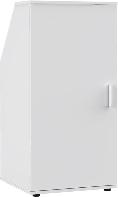 VAN 95 VOOR 40 EURO - NIEUWE SCHUINE WANDKAST FURNITURE, Met deur(en), ., 100 tot 150 cm, Nieuw