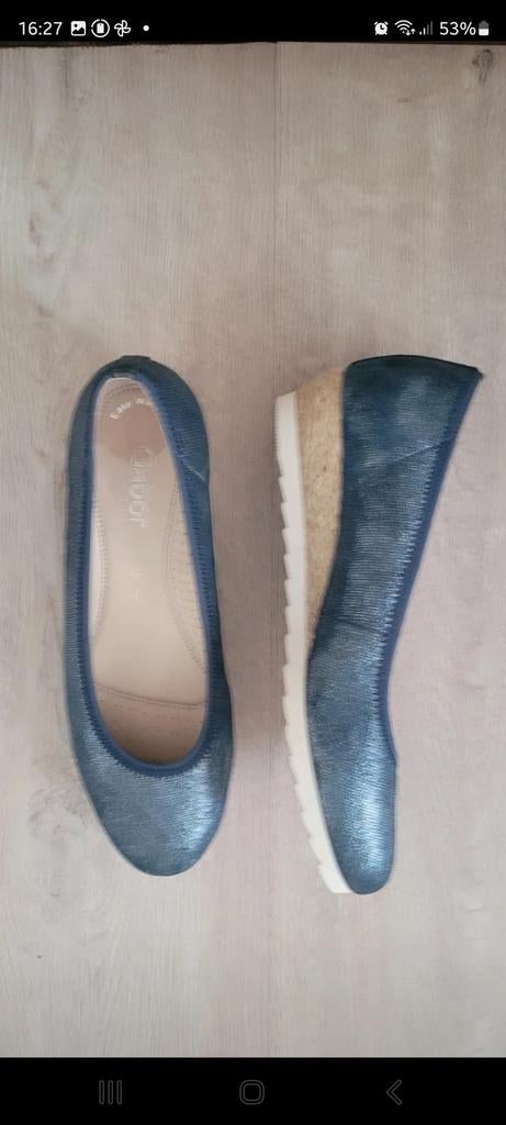 Gabor comfort ballerina's blauw maat 6, Blauw, Gabor, Nieuw, Ballerina's
