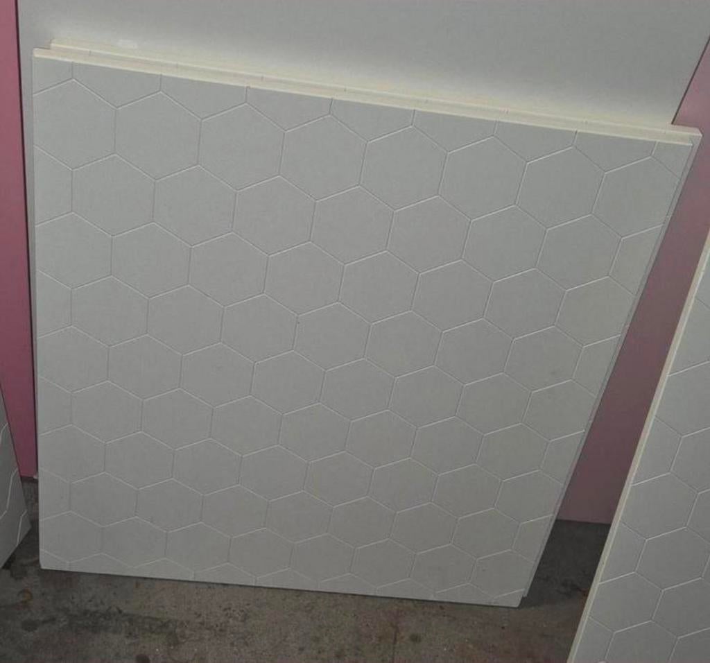 IKEA Besta deur mat wit 60x64cm met honingraatpatroon, Ophalen