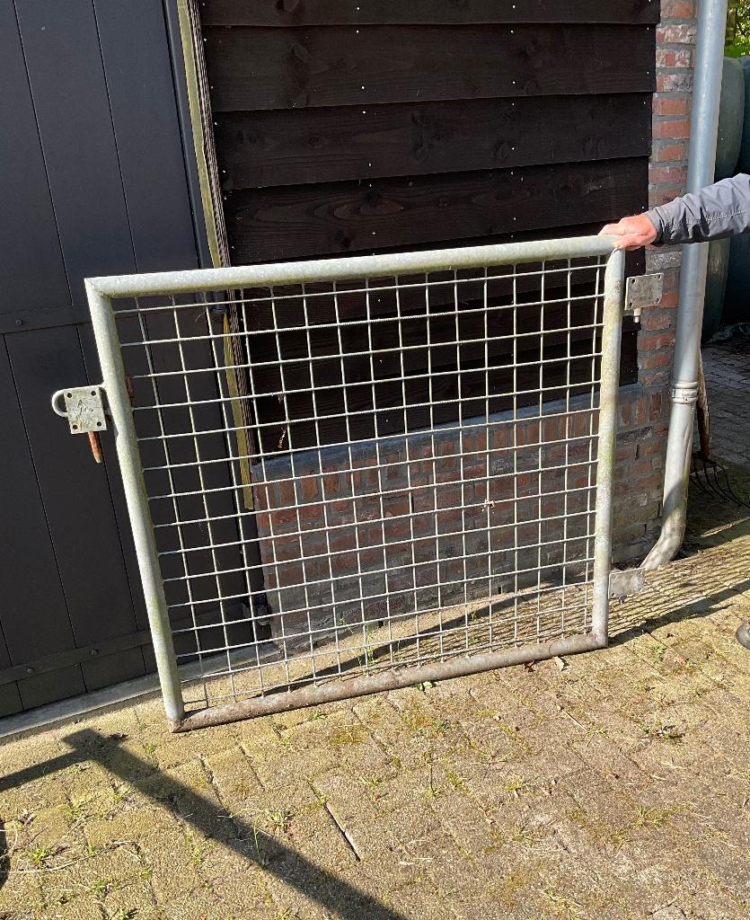 Gegalvaniseerde landhekken, Ophalen, Gebruikt