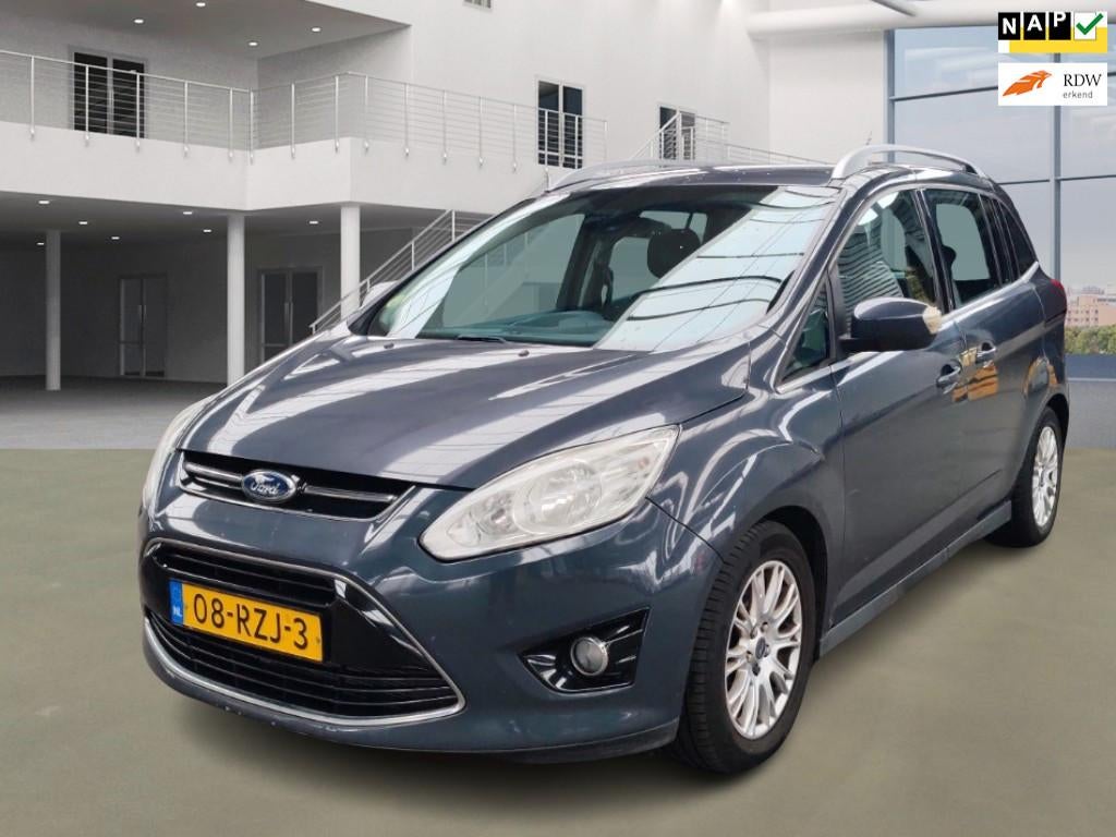 Ford Grand C-Max 1.6 TDCi Titanium 7p., Auto's, Ford, Euro 5, Gebruikt, 4 cilinders, 1404 kg