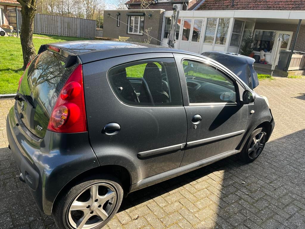 Peugeot 107 1.0 12V 5DR 2009 Grijs, Voorwielaandrijving, 4 stoelen, 68 pk, Origineel Nederlands
