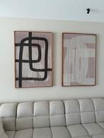 By-Boo Japandi Geweven Schilderijen Set - Abstracte Kunst, Ophalen