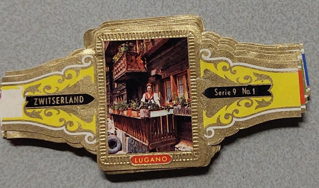 Sigarenbandjes, Ophalen of Verzenden, Gebruikt, Sigarenbandjes