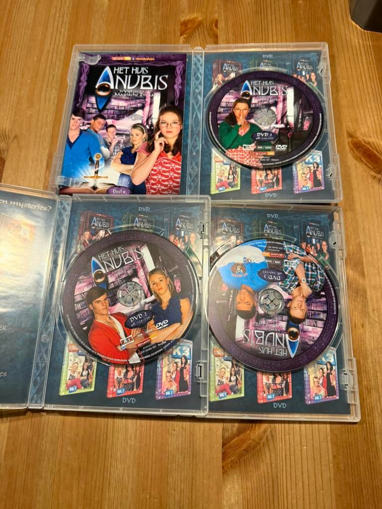 Het Huis Anubis de vijf van het magische zwaard DVD deel 4, Alle leeftijden, Verzenden, Gebruikt, Boxset