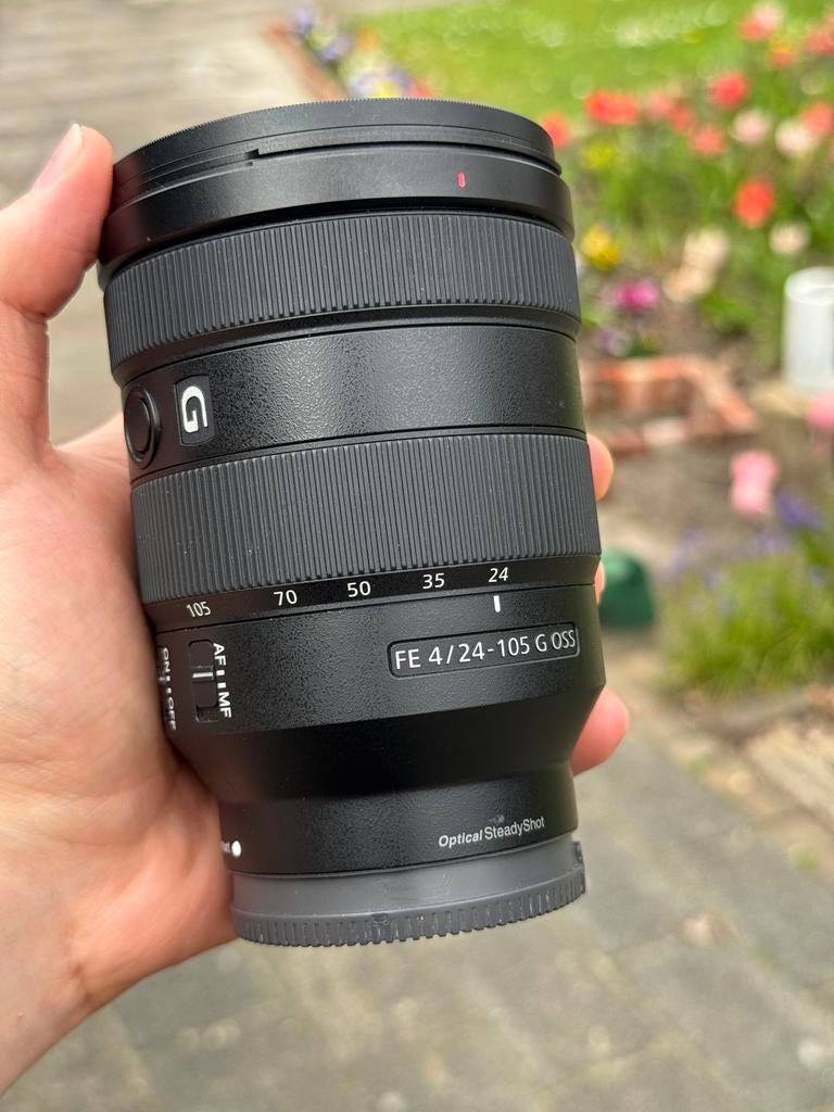 Sony 24-105 f4 met garantie + uv-filter & doos, Audio, Tv en Foto, Fotografie | Lenzen en Objectieven, Ophalen of Verzenden, Zo goed als nieuw
