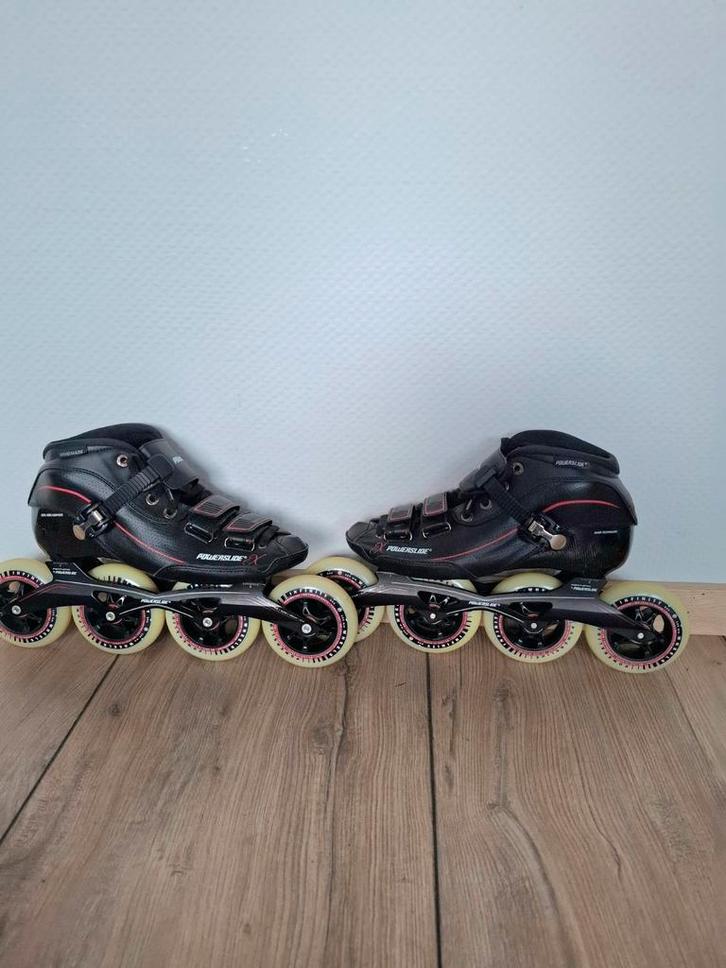 Powerslide X skeelers maat 42, Sport en Fitness, Skeelers, Zo goed als nieuw, Inline skates 4 wielen, Powerslide, Ophalen of Verzenden