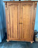 Grenen Computerkast met Uitschuifbaar Toetsenbordblad, Ophalen, Gebruikt, 70 tot 120 cm, 120 tot 170 cm