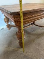 Prachtige antieke tafel met 6 stoelen., Ophalen