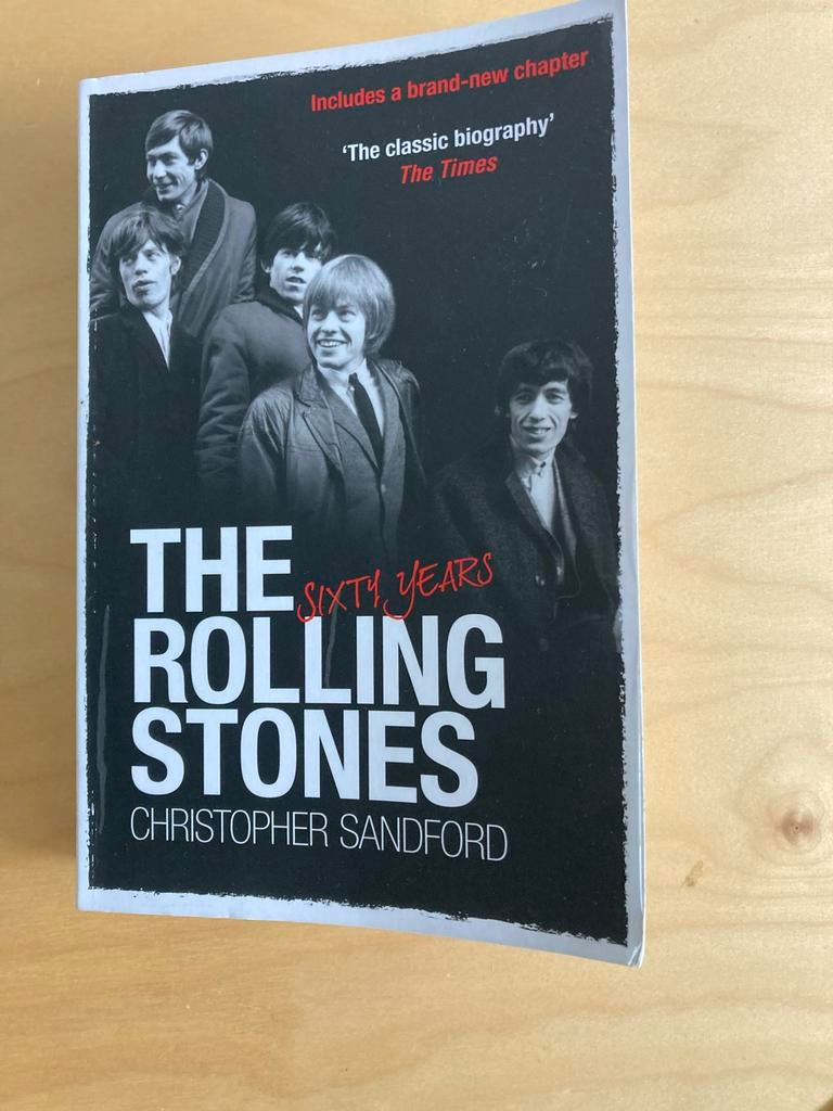 The Rolling Stones: Sixty Years - Christopher Sandford, Ophalen of Verzenden, Zo goed als nieuw, Film, Tv en Media, Christopher Sandford