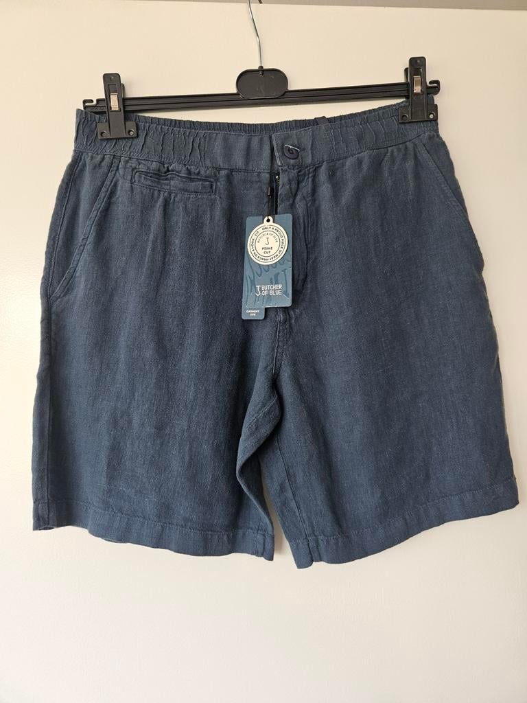 Butcher of Blue Linnen Short - Maat S - Nieuw, Butcher of Blue, Blauw, Butcher of Blue, Onbekend