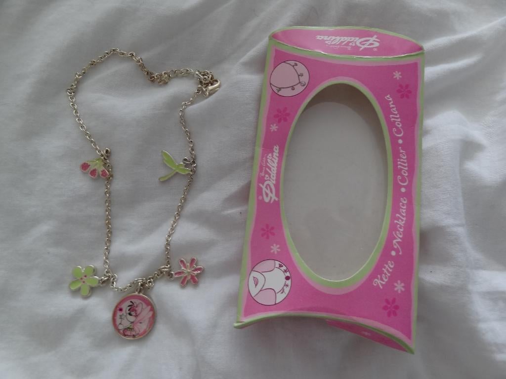 mooie diddl diddlina ketting met verpakking, Ophalen of Verzenden, Diddlina, Zo goed als nieuw, Overige typen
