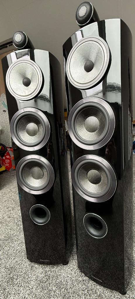 Bowers & Wilkins 804D3, Audio, Tv en Foto, Luidsprekers, Zo goed als nieuw, Front, Rear of Stereo speakers, 120 watt of meer, Bowers & Wilkins (B&W)