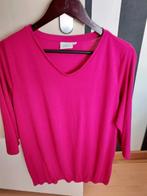 Roze Only Carmakoma top met V-hals en 3/4 mouw, Kleding | Dames, Tops, Maat 42/44 (L), Ophalen of Verzenden, Zo goed als nieuw