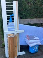 Kinderbedje (70/160 met wat dekens/dekbedje, gebruikt, Ophalen, Gebruikt, 140 tot 160 cm, 70 tot 85 cm