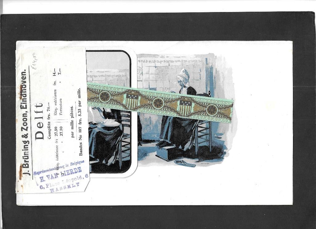 Etiket scan V4575, Verzamelen, Ophalen of Verzenden, Gebruikt, Sigarenbandjes