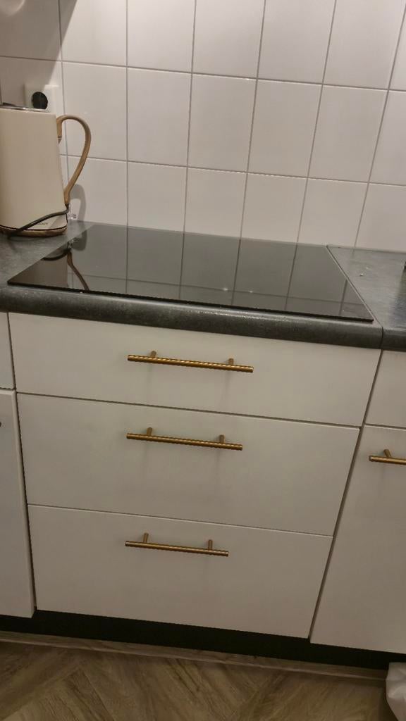 BRIBUS ONDERKAST MET LADES, Ophalen of Verzenden, Zo goed als nieuw, Wit, Enkelwandige keuken