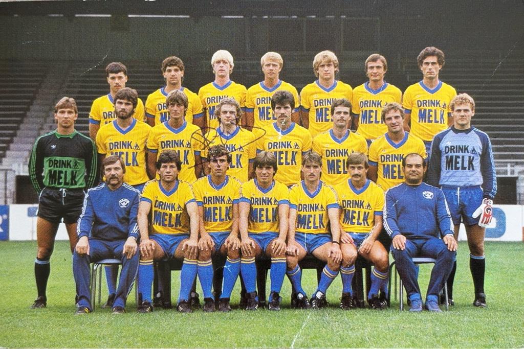 Elftalkaart SK Beveren - seizoen 1983/1984, Ophalen of Verzenden, Gebruikt, Feyenoord, Spelerskaart