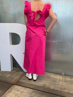 Sea me happy dress roze €319 one size poplin fuchsia, Kleding | Dames, Jurken, Ophalen of Verzenden, Zo goed als nieuw, Roze, Onder de knie
