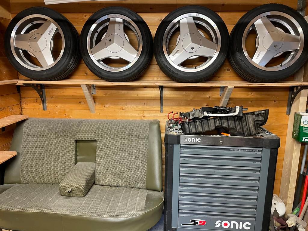 Brabus Monoblock II 17 inch velgen voor Mercedes, Ophalen, Gebruikt, Velg(en), 17 inch