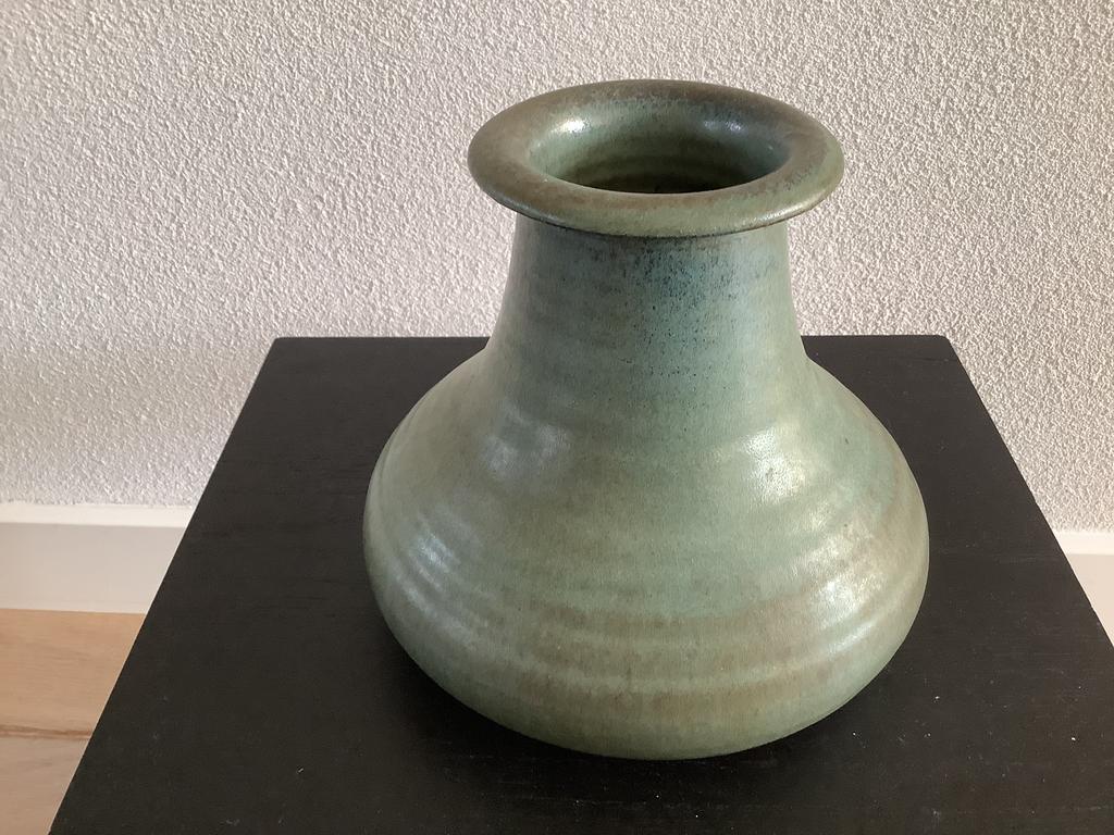 Design vaas keramiek Gubbels (Helden), Ophalen of Verzenden