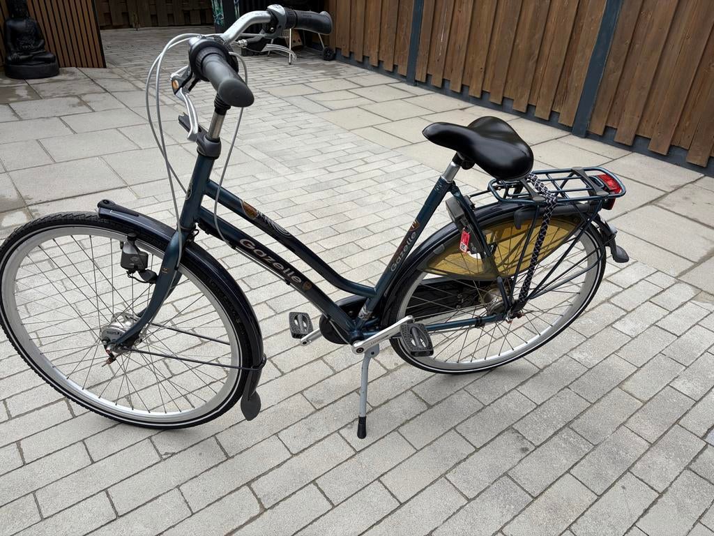 Gazelle damesfiets, Fietsen en Brommers, Fietsen | Dames | Damesfietsen, Ophalen, Terugtraprem, Gazelle, 53 tot 56 cm