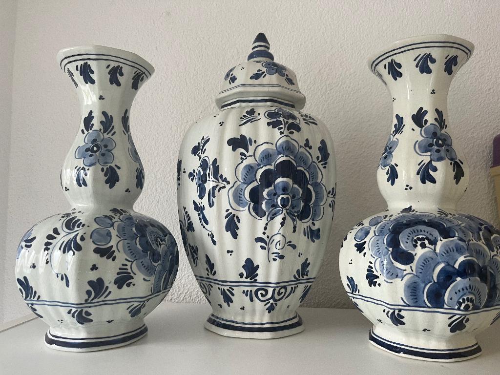 Delftsblauwe vazen set, Ophalen