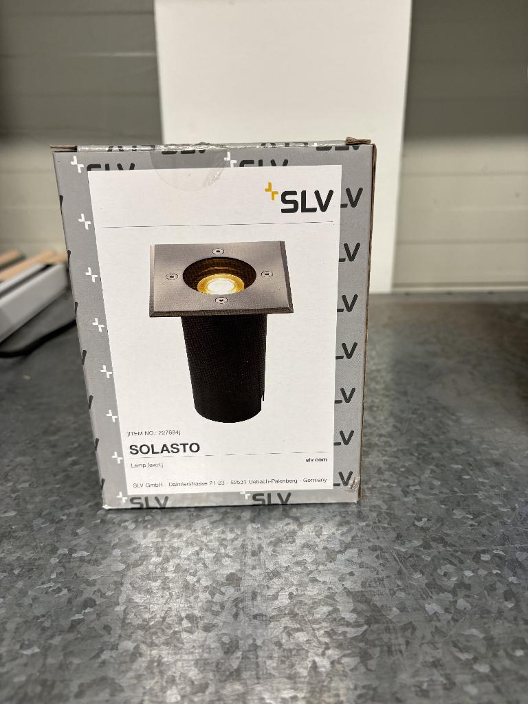 SLV Solasto Bodeminbouwarmatuur artikel nummer 227684, Ophalen, Nieuw, Metaal of Aluminium