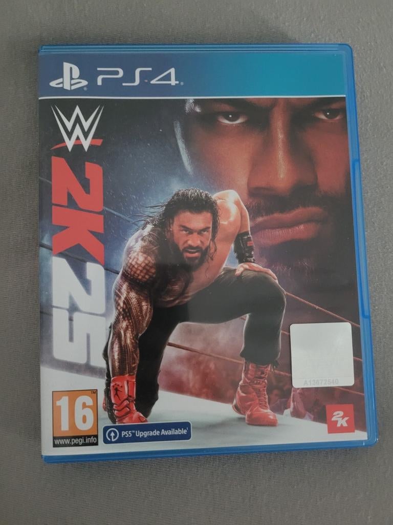 WWE 2K25 PS4 - Nieuw met ongebruikte codes, Spelcomputers en Games, Games | Sony PlayStation 4, Verzenden, Nieuw, Eén computer