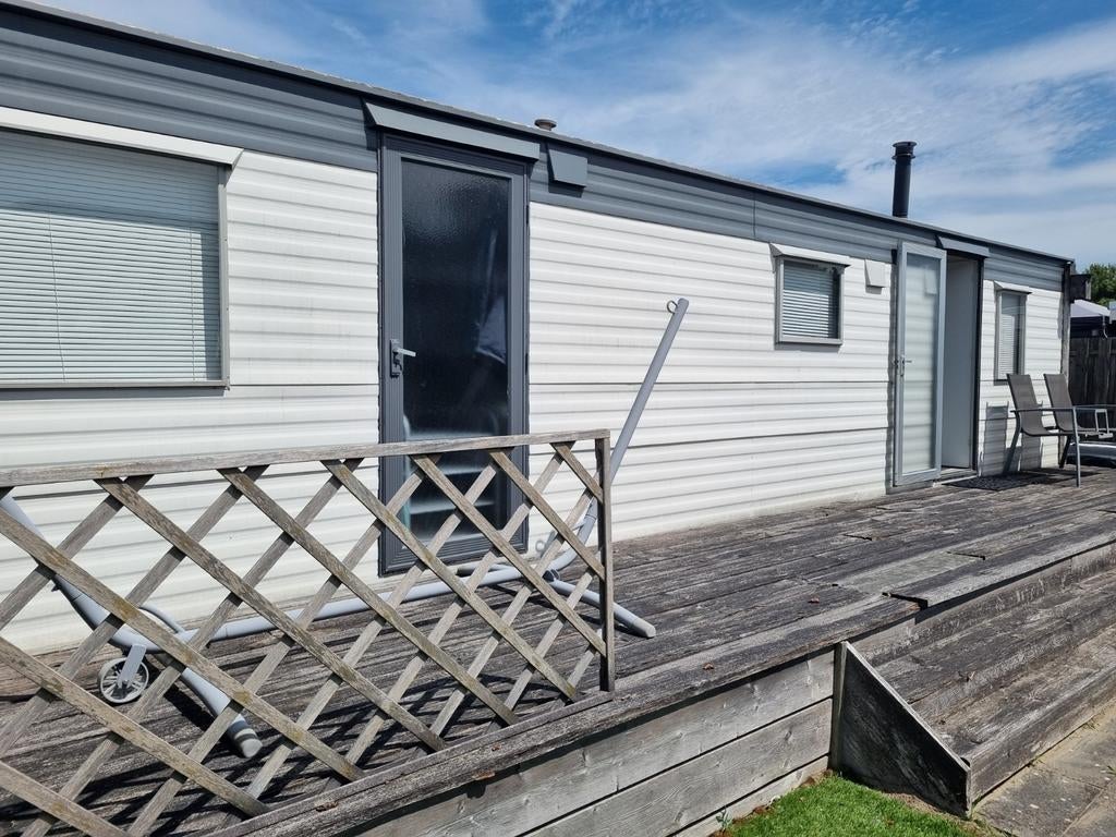 Stacaravan Nordstar 10 x 3.10m te koop Zeeland, Caravans en Kamperen, Stacaravans, Ophalen