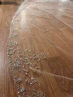 Poirier S154 Kathedraal Sluier - Ivoor met Zilver, Ophalen of Verzenden, Zo goed als nieuw, Wit, Accessoires