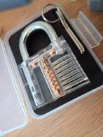 Lock cowboy slotenmaker set doorzichtige sloten, Ophalen, Zo goed als nieuw, Meerdere media, Overige typen
