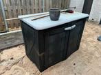 Kunststof Tuinberging - Gebruikt tuinbox, Ophalen, Gebruikt, Kunststof, Containerberging