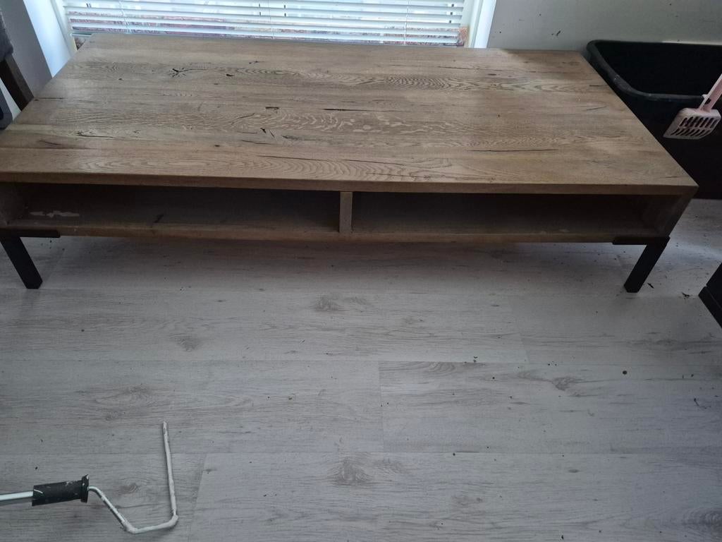 Mooie salontafel, Ophalen, 100 tot 150 cm, 50 tot 100 cm, Zo goed als nieuw