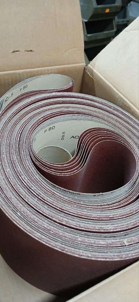 Schuurbanden korrel  80 en 120 10 stuks, Ophalen