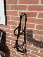 Bitloos hoofdstel Bosal neusriem bruin, Dieren en Toebehoren, Paarden en Pony's | Hoofdstellen en Tuigage, Ophalen of Verzenden