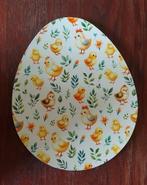 Pasen grote presenteerblad in vorm van ei. Decoratief, Ophalen of Verzenden, Zo goed als nieuw