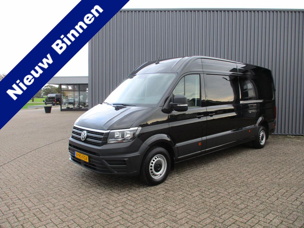Volkswagen Crafter 2.0 TDI 177 PK L4H3 Automaat Navi Dubbele, Stof, Gebruikt, Euro 6, 4 cilinders