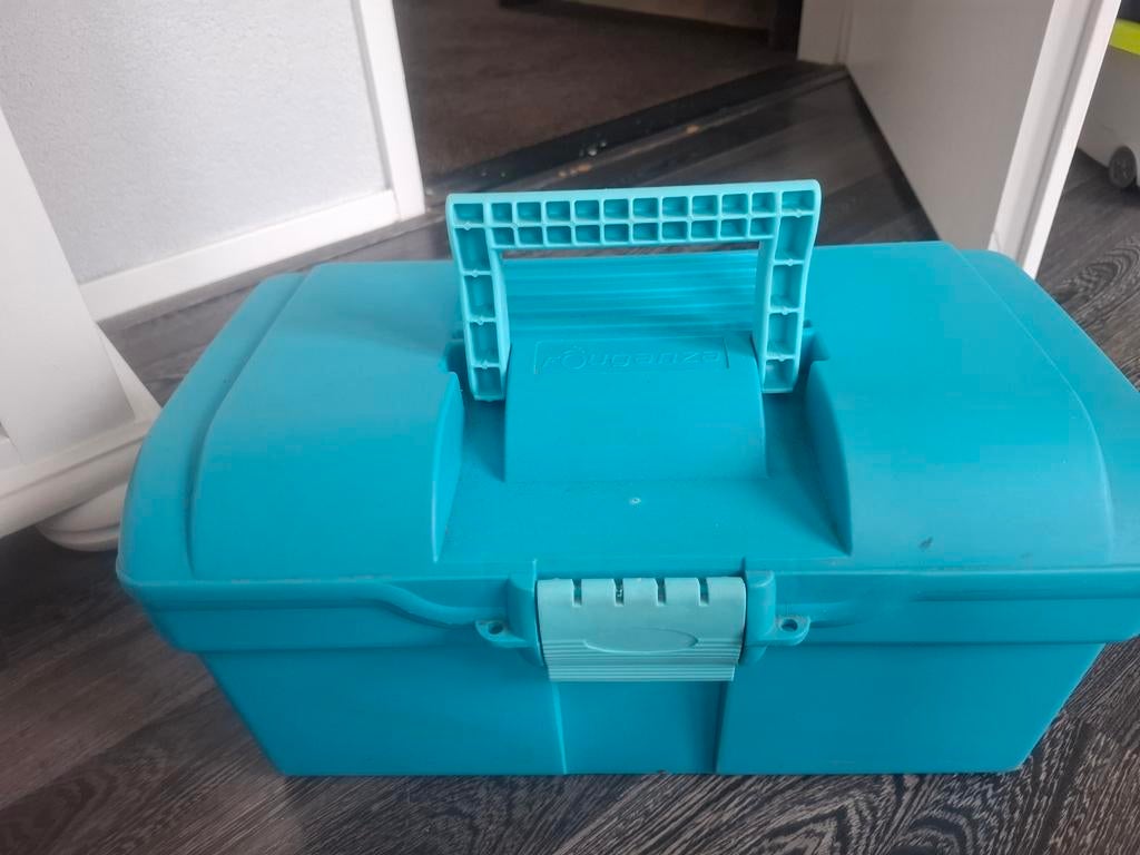 Poetskoffer inclusief borstels, Ophalen of Verzenden, Zo goed als nieuw