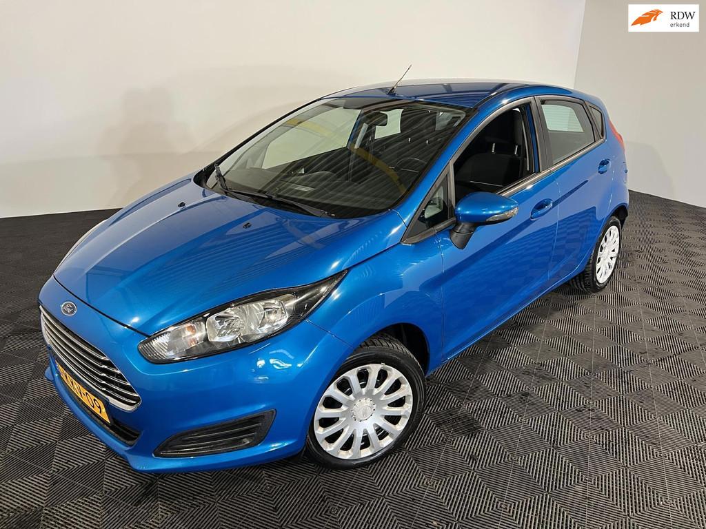 Ford Fiesta 1.0 Champion zeer nette auto ! incl apk onderhou, Euro 5, 525 kg, Blauw, 23 km/l