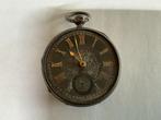 Antiek Zakhorloge - Zilver met Romeinse Cijfers, Sieraden, Tassen en Uiterlijk, Horloges | Antiek, Overige merken, Zakhorloge