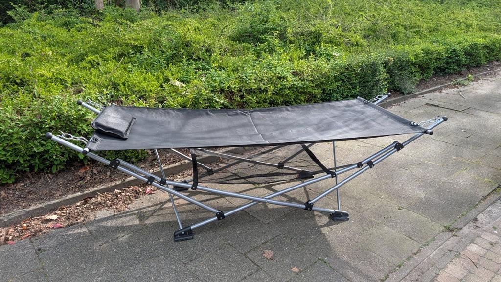 Opvouwbare hangmat, Tuin en Terras, Hangmatten, Ophalen, Opvouwbaar