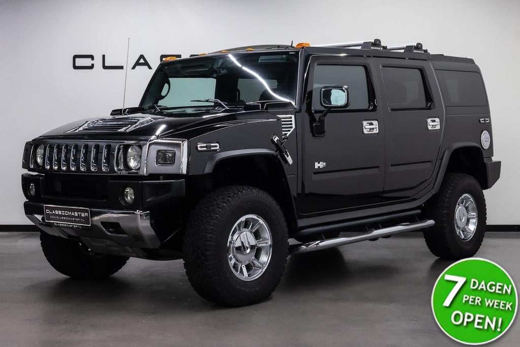 Hummer H2 6.0 V8 Btw auto, Fiscale waarde € 12.000,- (€, Auto's, Automaat, Gebruikt, 324 pk, 2880 kg